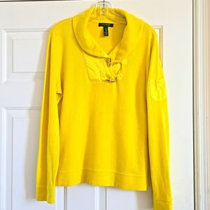 Ralph Lauren Sunshine Yellow Cotton Top